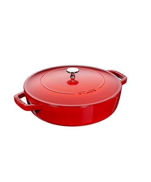 STAUB ブレイザー ソテーパン 24cm グレナディンレッド ｜ツヴィリング