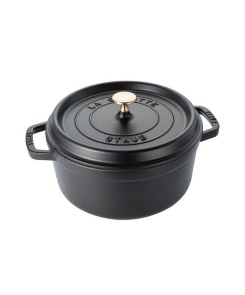   STAUB ピコ・ココット ラウンド 26cm ブラック  