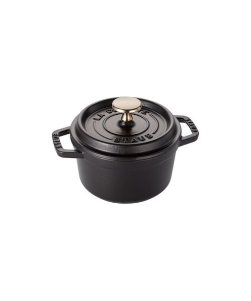   STAUB ピコ・ココット ラウンド 14cm ブラック  