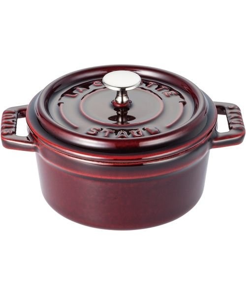 数量限定】STAUB ツイストココット ラウンド 20cm ラ・メール