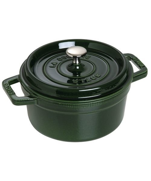 新品未使用　ストウブ ピコ・ココット 18CM バジルグリーン STAUB ピコ・ココット ラウンド 18cm バジルグリーン ｜ツヴィリング