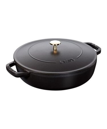 STAUB ブレイザー ソテーパン 28cm ブラック