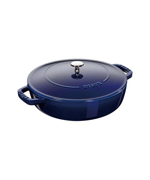 数量限定】STAUB ツイストココット ラウンド 20cm ラ・メール