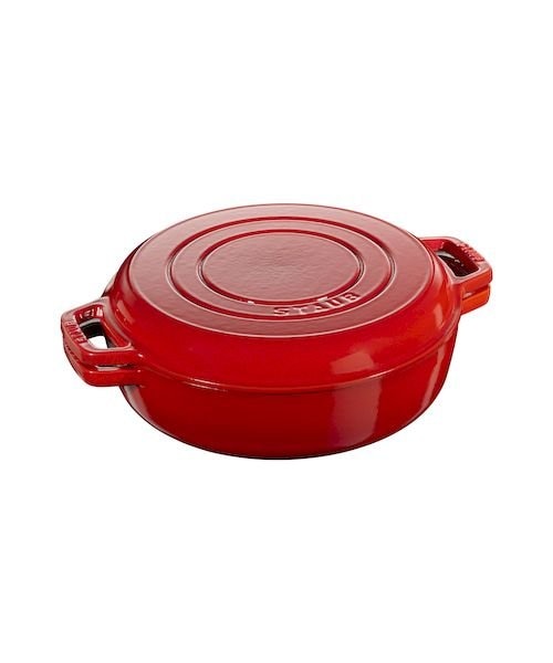 STAUB Sukiyaki＆グリル 26cm チェリー｜ツヴィリング ジェイエー