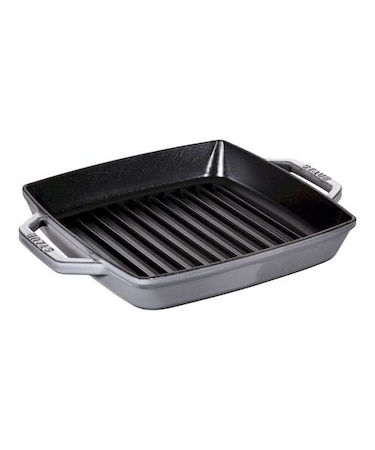 STAUB ピュアグリル スクエア 23cm グレー