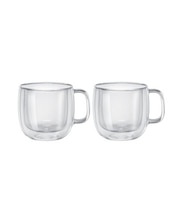ZWILLING  Sorrento ダブルウォールグラス カプチーノ 450ml ハンドル付  2pcsセット