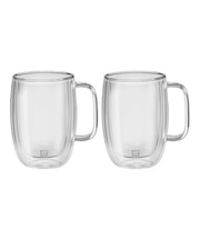 ZWILLING  Sorrento ダブルウォールグラス ラテ 450ml ハンドル付  2pcsセット