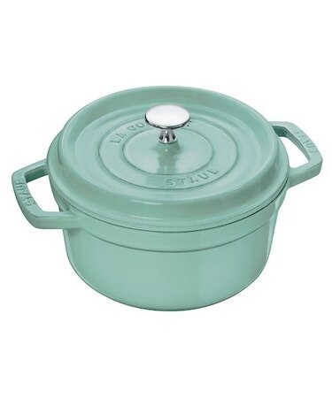 STAUB ピコ・ココット ラウンド 20cm セージグリーン