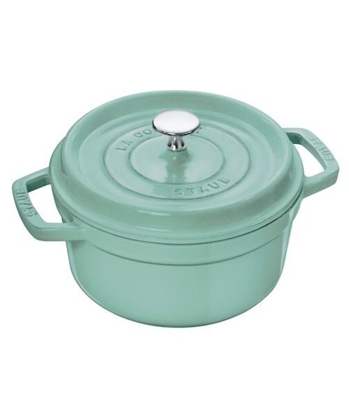 STAUB ピコ・ココット ラウンド 20cm セージグリーン