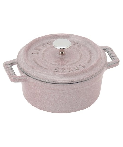 ストウブstaubココットラウンド10㎝ホワイト生涯保証付新品