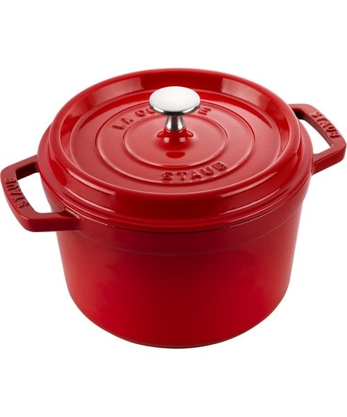 STAUB ヴィンテージココット20cm チェリー STAUB グランドココット ラウンド20cm チェリー｜ツヴィリング ジェイ