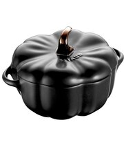 STAUB セラミック パンプキンココット L ブラック