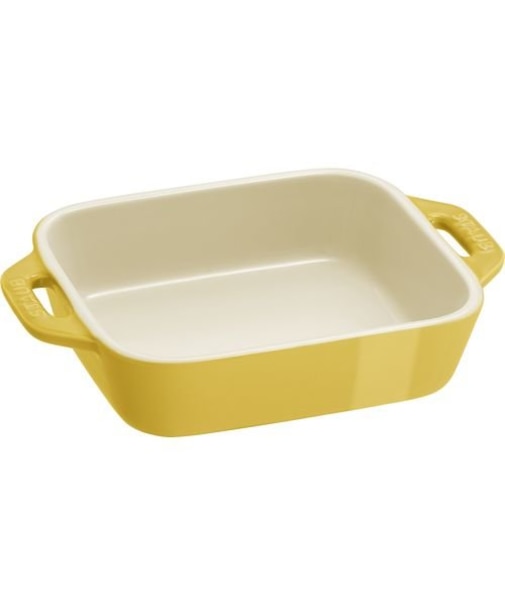 STAUB レクタンギュラーディッシュ 14cm シトロン