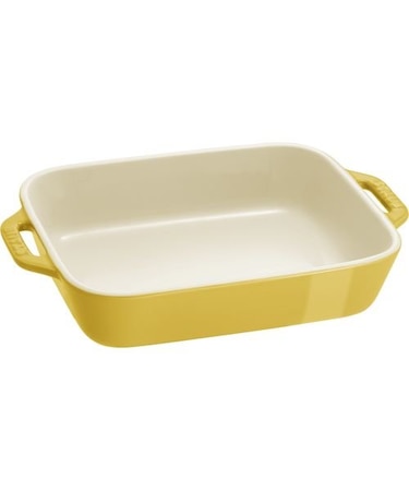 STAUB レクタンギュラーディッシュ 20cm シトロン