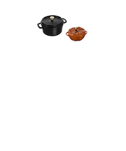 期間限定　STAUB ハロウィンセット　ココットラウンド２０ｃｍ ブラック＆セラミックパンプキンココットＳ