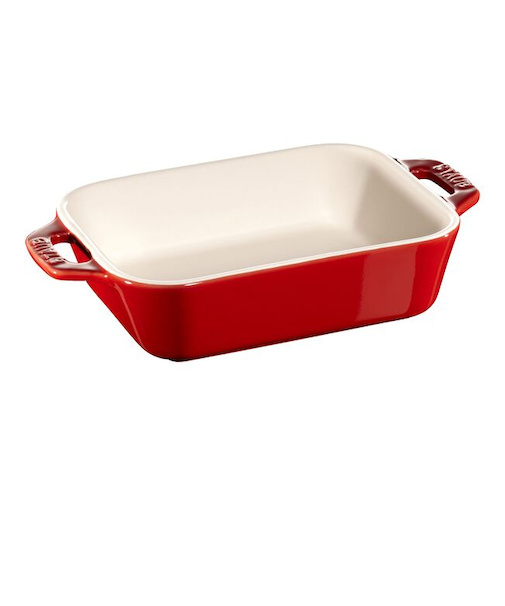 STAUB レクタンギュラーディッシュ 14cm チェリー S