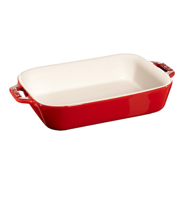 STAUB レクタンギュラーディッシュ 20cm チェリー S