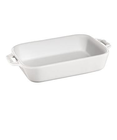 STAUB オーバルディッシュ 17cm ホワイト S