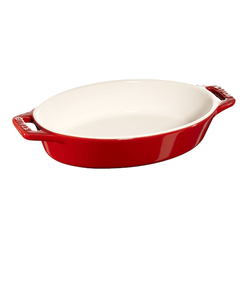 STAUB オーバルディッシュ 23cm チェリー S