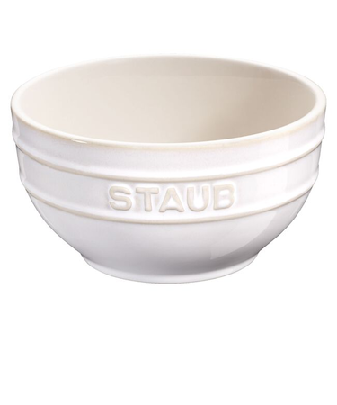 STAUB ボウル 14cn アイボリー S