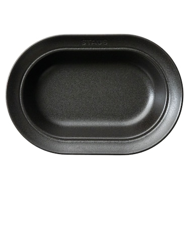 STAUB オーバルプレート 25cm マットブラック