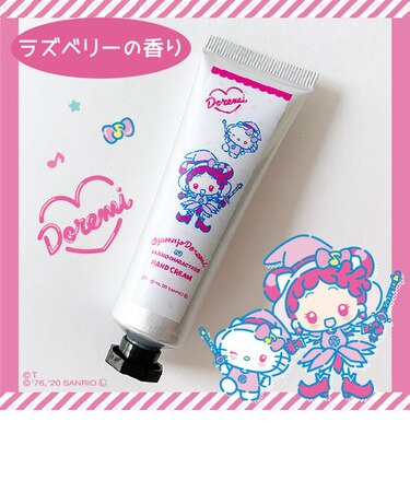 おジャ魔女どれみ どれみ ハローキティ ハンドクリーム 保湿 クリーム ラズベリーの香り グッズ