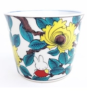 ミッフィー miffy 九谷焼 蕎麦猪口(ぼたん) そばちょこ 食器 日本製