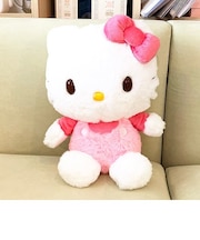サンリオ ハローキティ ほわほわ M インテリア ぬいぐるみ キティ キティちゃん M グッズ 