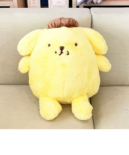 サンリオ ポムポムプリン ほわほわ M インテリア ぬいぐるみ M グッズ 