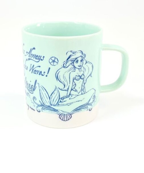 ディズニー アリエル マグ コップ 食器 マグカップ Disney ブルー グッズ 