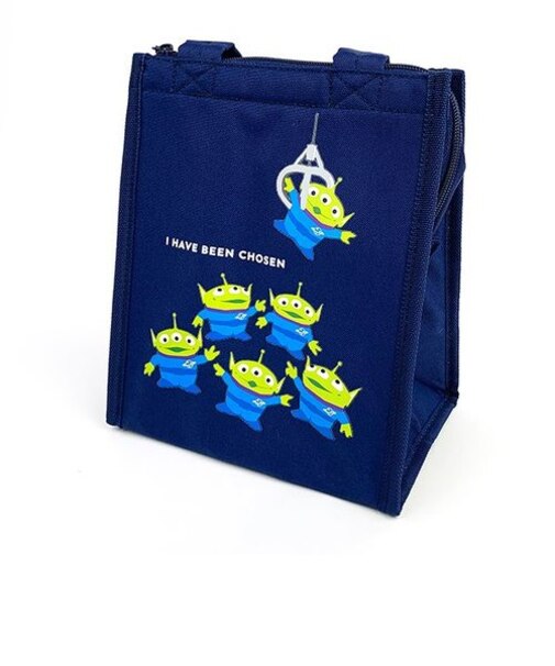 トイストーリー エイリアン ランチバッグスクエア エイリアンズ ランチ バッグ トート  青 グッズ 