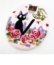 魔女の宅急便 ジジ 普通蓋 ＰＫジジとデート MZ トイレカバー蓋カバー ピンク グッズ 