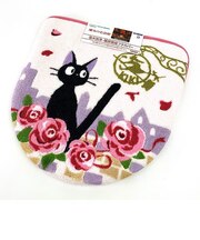 魔女の宅急便 ジジ 洗浄蓋 ＰＫジジとデート MZ トイレカバー 蓋カバー ピンク グッズ 