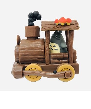 ジブリ となりのトトロ プルバックコレクション トトロの手作り機関車 グッズ