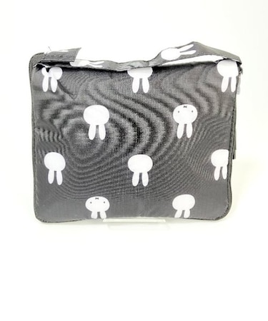 ミッフィー miffy 保温保冷バッグ メニーフェイスブラック  バッグ ブラック   グッズ   