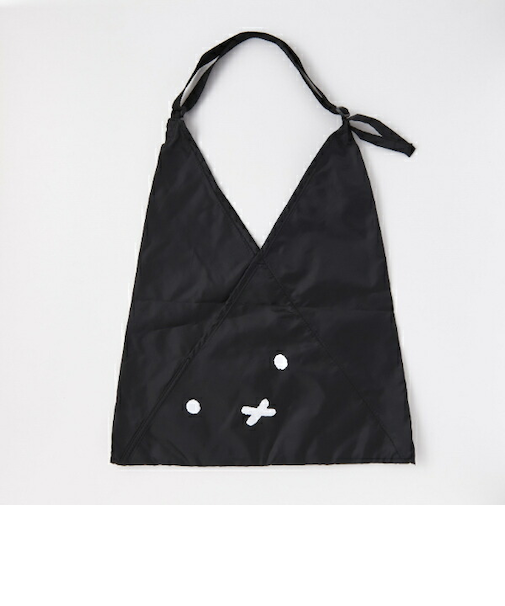 ミッフィー miffy A-BAG Aライン型あずま袋(ブラック) バッグ