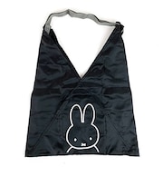ミッフィー miffy A-BAG ブラック バッグ Aライン あずま袋 エコバッグ コンパクト ブラック グッズ 