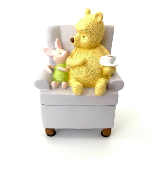 くまのプーさん くまのプーさん クラシック アクセサリーボックス プーさん ピグレット はちみつ デスク 文具 パープル グッズ