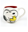 PEANUTS スヌーピー snoopy face mug スヌーピー&ウッドストック マグ マグカップ 食器 キッチン レッド 