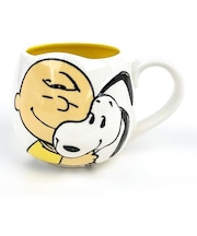 PEANUTS スヌーピー snoopy face mug スヌーピー&チャーリー・ブラウン マグ マグカップ 食器 キッチン イエロー