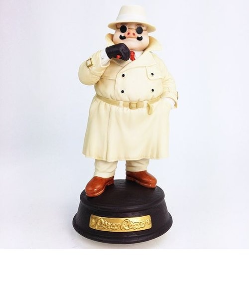 ジブリ　『紅の豚』 ポルコ·ロッソ オルゴール 陶器製 稼働確認済み スタジオジブリ 紅の豚 ポルコロッソ 磁器オルゴール 曲名