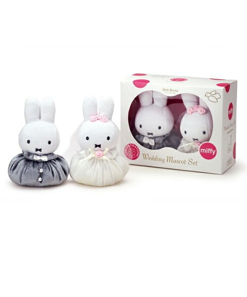 洋装ウェディング マスコットセット (ウェルカムドール) ミッフィ