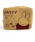 ミッフィー miffy キャンプシリーズ スクエアポーチ ポーチ ケース 小物入れ スクエア ブラウン グッズ 