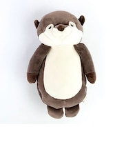 リラワーク ねむねむアニマルズ 背中ツボ押しクッション くるり マッサージ ぬいぐるみ クッション 