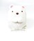 SAN-X すみっコぐらし  ぬいぐるみリールパスケース しろくま ぺんぎん？ ねこ とかげ 定期入れ 小物入れパスケース ホワイト 