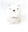 SAN-X すみっコぐらし  ぬいぐるみリールパスケース しろくま ぺんぎん？ ねこ とかげ 定期入れ 小物入れパスケース ホワイト 