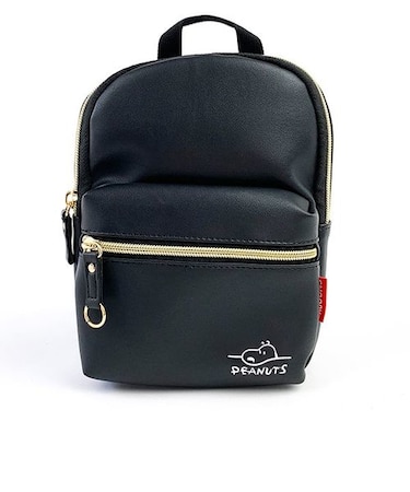 PEANUT スヌーピー ミニリュック BK スヌーピー バッグ リュック 