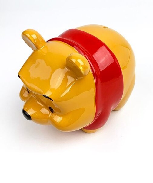 クマのプーさん プーさん チョキンバコ L プーさん 貯金箱 コインバンク 黄色 グッズ 