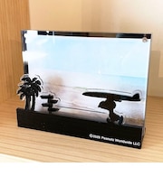 PEANUTS スヌーピー アクリルフレーム サーフ SNOOPY インテリア 写真立て グッズ 