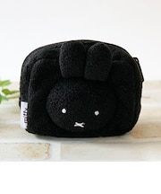 ミッフィー グッズ もこもこポーチ ブルーナ ミフィ ポーチ ブラック